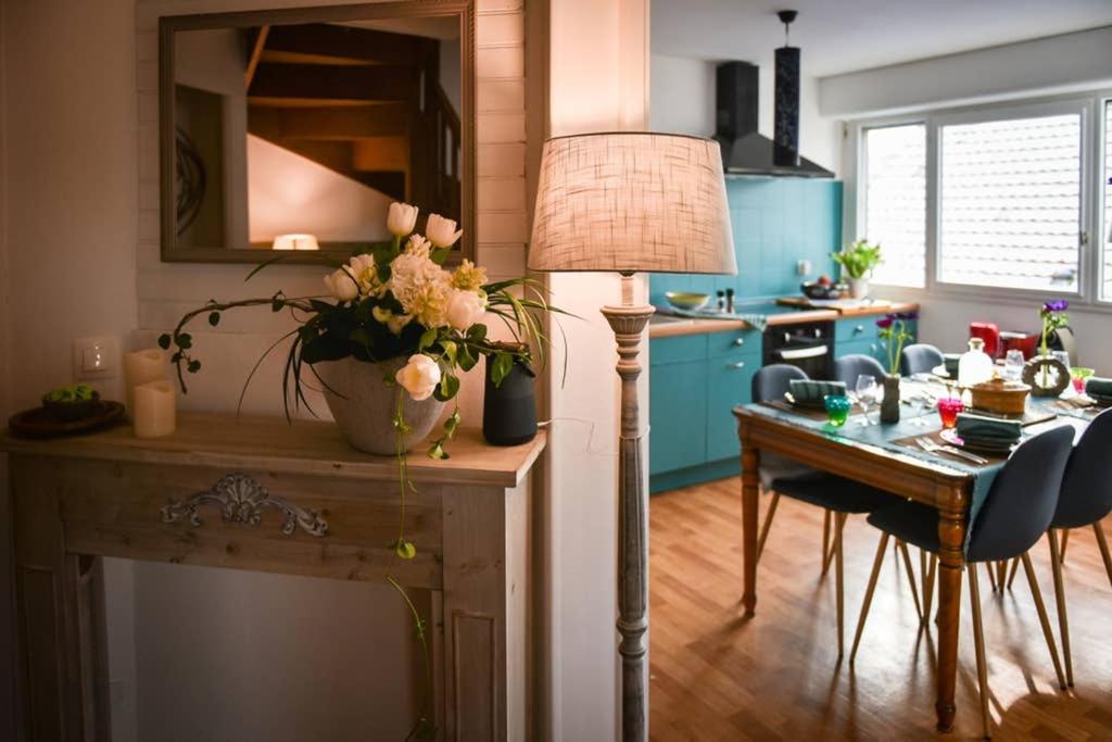 Duplex Tout Equipe, Proche Centre-Ville Colmar, Parking Eksteriør billede